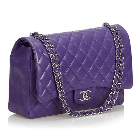 chanel borsa viola|Chanel handbags online.